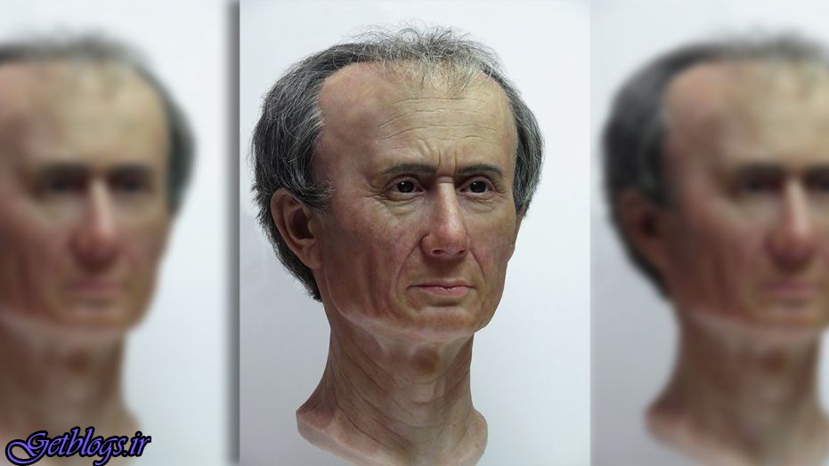 تصویر ، بازسازی صورت ژولیوس سزار با فناوری سه بعدی