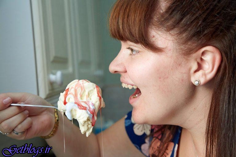 اعتیاد عجیب یک زن به بستنی