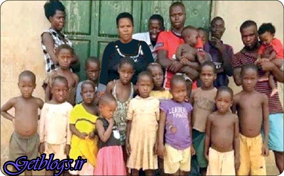 تصاویر) + بارورترین زن آفریقا با ۴۴ فرزند! (