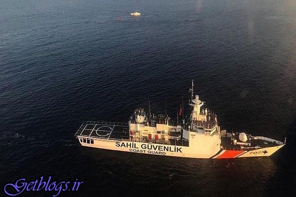 ۹ کشته و ۱ مفقودی ، غرق شدن یک قایق در سواحل ترکیه