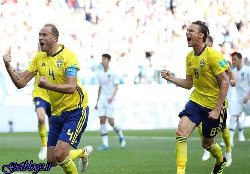 پیروزی سوئد برابر کره جنوبی با کمک تکنولوژی VAR