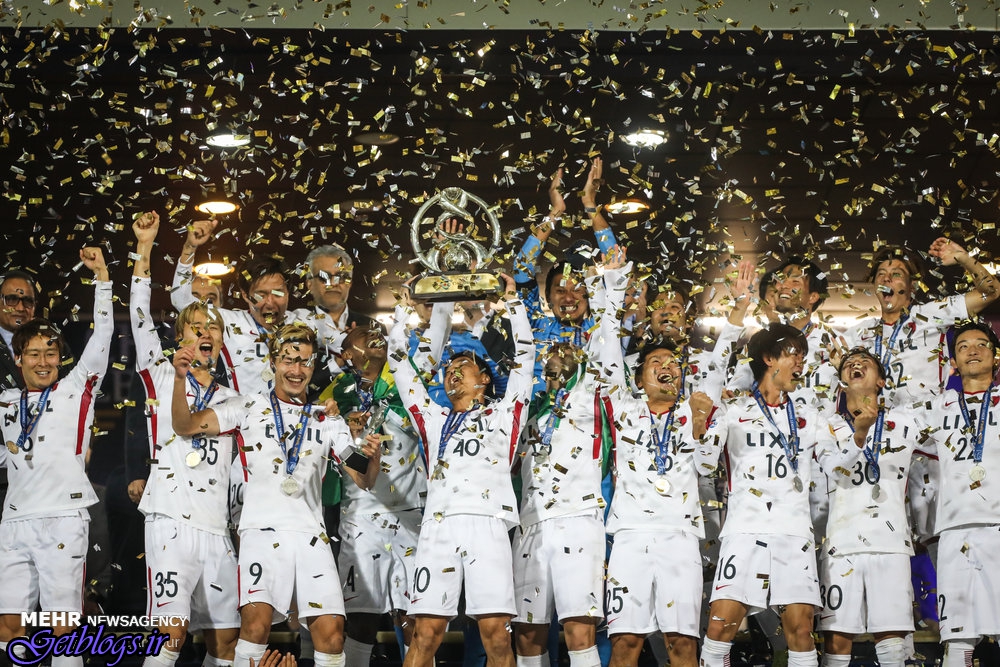 مراسم خوش حالی قهرمانی و اهدای مدال فینال لیگ قهرمانان آسیا