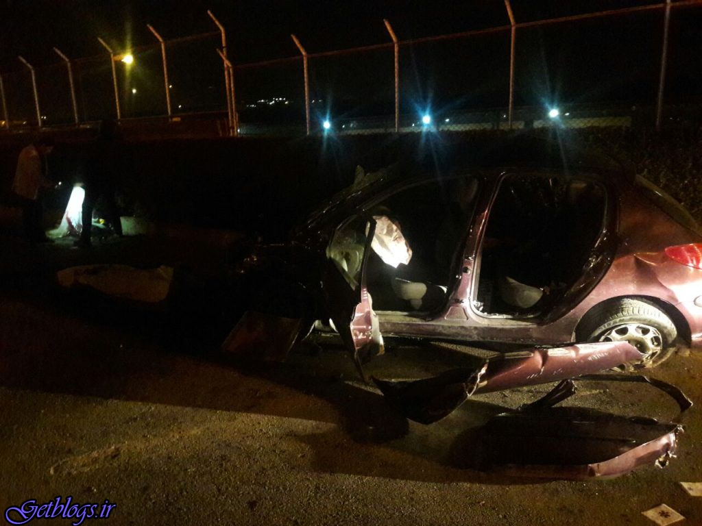 ۲ کشته و ۷ مصدوم ، تصادف زنجیره ای در خیابان دماوند تهران