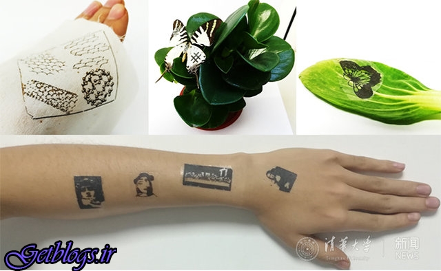 عکس های پوست الکترونیکی مانند تتو مبتنی بر گرافین پوست الکترونیکی مانند تتو مبتنی بر گرافین