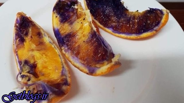 حل معمای عوض کردن رنگ پرتقال‌های تازه قاچ‌شده!