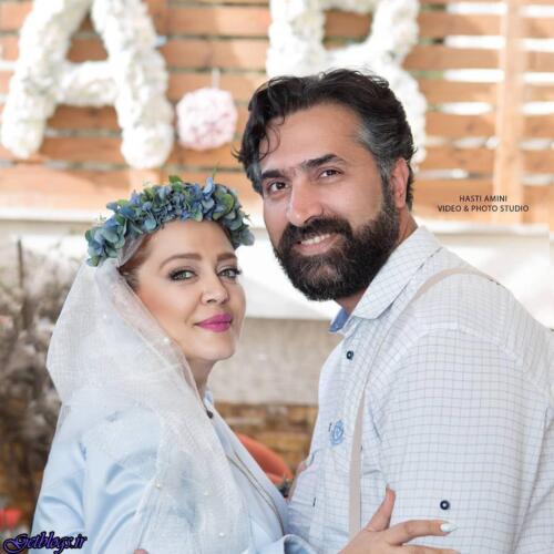 تصاویر) + مراسم خوش حالی نخستین سالگرد ازدواج بهاره رهنما (