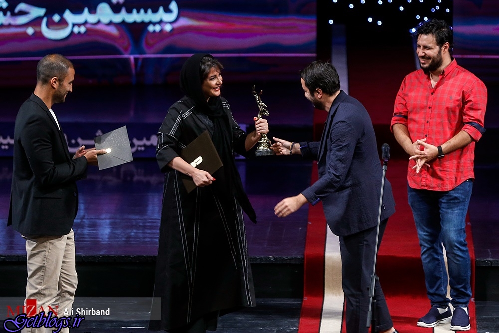 تصاویر ، چهره بازیگران در بیستمین مراسم خوش حالی سینمای ایران