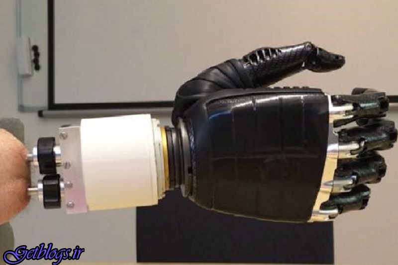 ساخت مفصل مصنوعی مچ دست با حرکات طبیعی و بازخورد حسی