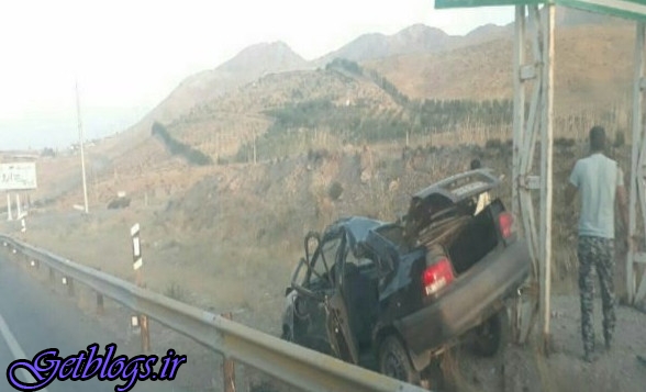 واژگونی پراید در بزرگراه سرپل‌ذهاب ۴ کشته بر جا گذاشت