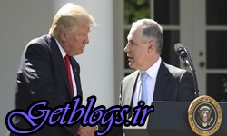 ترامپ از کناره‌گیری مدیر شرکت حفاظت از محیط زیست آمریکا خبر داد