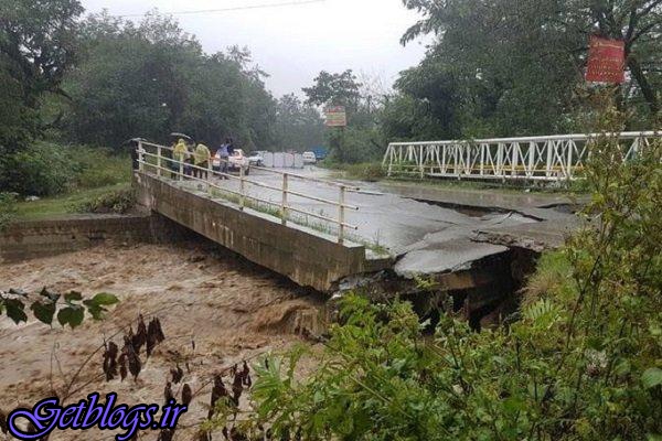 سیل به روستاها و شهر رامسر خسارات سنگینی وارد کرد / فرماندار رامسر