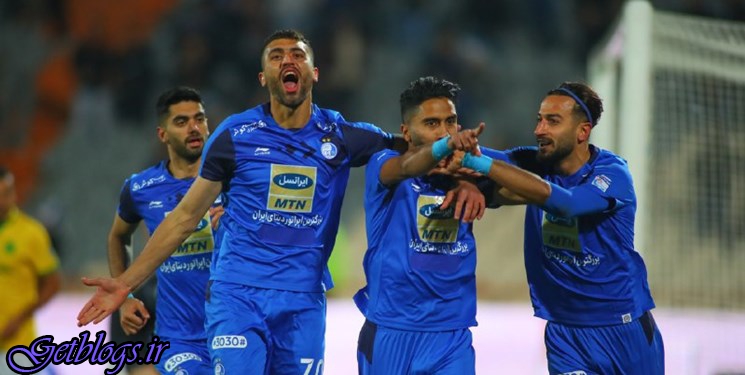 نخستین دبل آبی‌ها در لیگ برتر با سه گل ، پیروزی پرگل استقلال برابر صنعت نفت