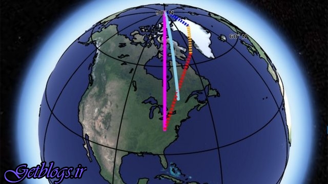 زمین 10 متر از محور خود منحرف شده است است!