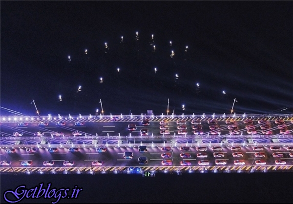 تصاویر) + بهره‌برداری از طولانی‌ترین پل دریایی دنیا (