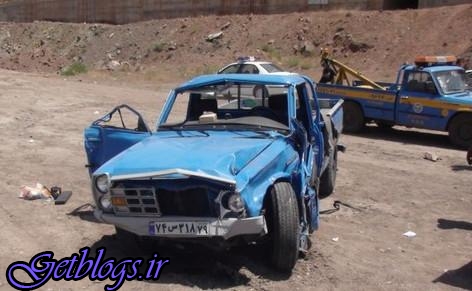 تصادف مرگبار در آزادراه ساوه - پایتخت کشور عزیزمان ایران ۵ کشته و ۳ مصدوم بر جای گذاشت